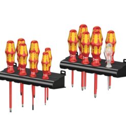 WERA Kraftform Plus VDE Screwdriver Set (14 Piece, SL/PH/PZ/TX)
