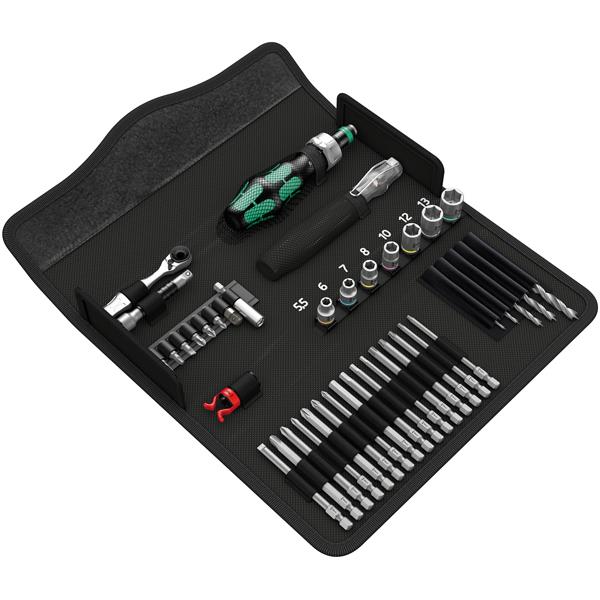 WERA Kraftform Kompackt H1 Woodcraft Set (41 Piece)