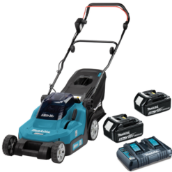 MAKITA 36v(2x18V) Lawn Mower Kit (2x5Ah, 38cm) DLM382PT2