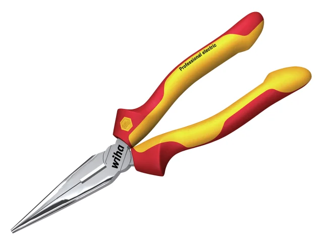 WIHA VDE Long Nose Pliers (160mm)
