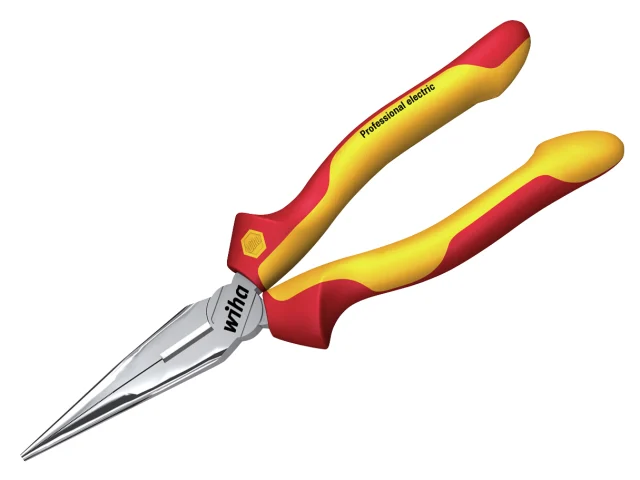 WIHA VDE Long Nose Pliers (200mm)