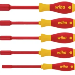 WIHA SoftFinish VDE Hex Nut Driver Set (6 Piece)