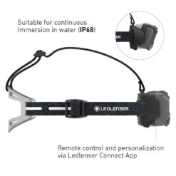 Alternative view of LEDLENSER HF8R Core Headlamp (1600Lm, IP68, Rechargeable)