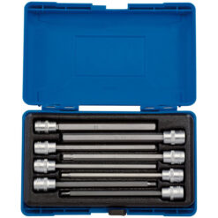 DRAPER HEX Socket Bit Set (3/8" Drive, 8 Piece)