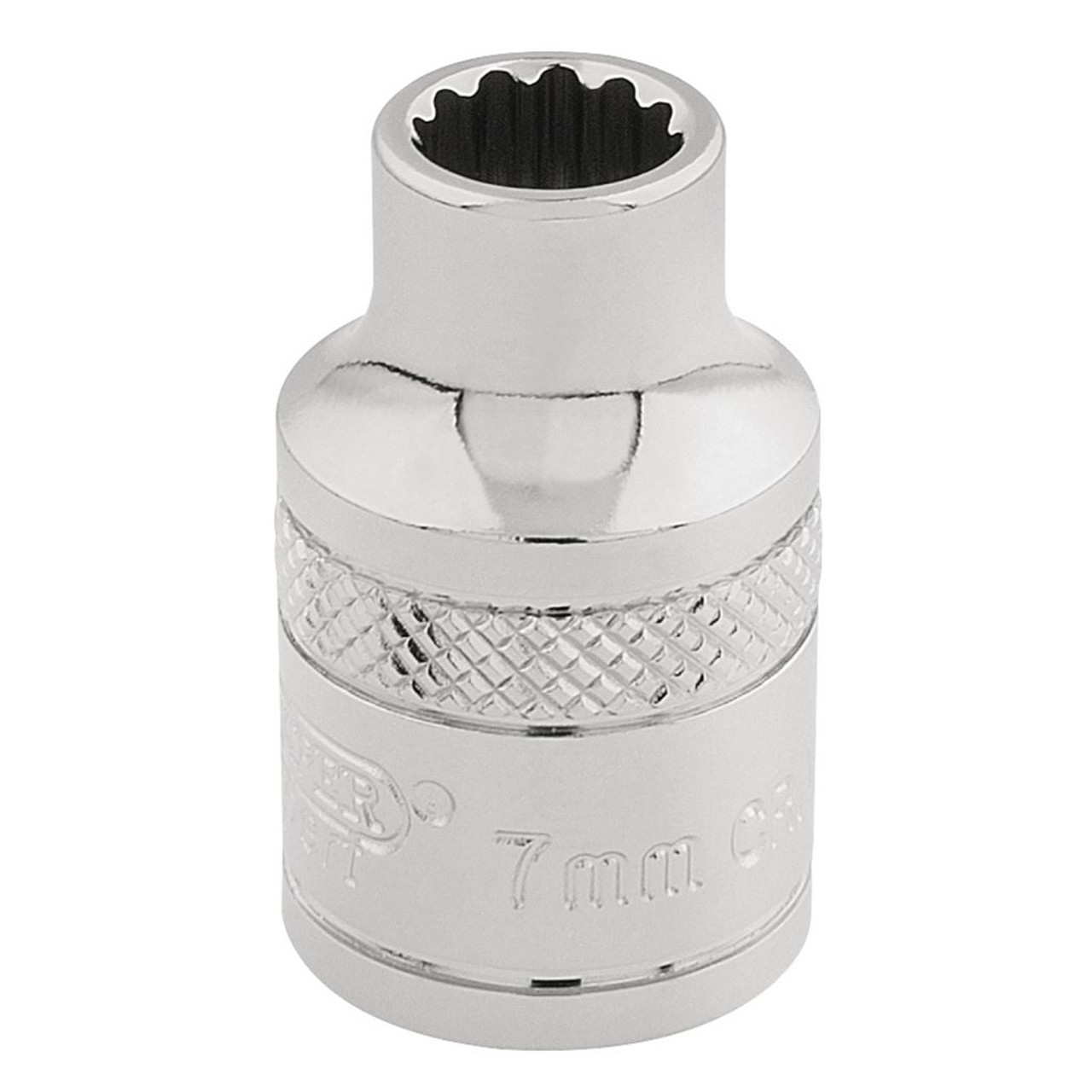 DRAPER HI-Torq 12 Point Socket (7mm, 3/8" Drive)