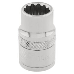 DRAPER HI-Torq 12 Point Socket (10mm, 3/8" Drive)