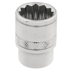 DRAPER HI-Torq 12 Point Socket (15mm, 3/8" Drive)