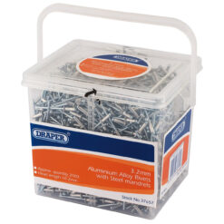 DRAPER Pop Rivets Tub, (3.2x10.2mm, 2000)
