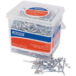 DRAPER Pop Rivets Tub, (4.8x10.2mm, 800)