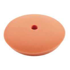 DRAPER 180mm Yellow Polishing Pad (Medium Cut, Hook+Loop)