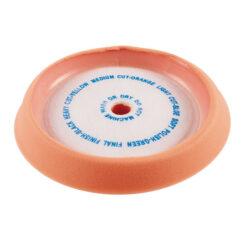 Alternative view of DRAPER 180mm Yellow Polishing Pad (Medium Cut, Hook+Loop)