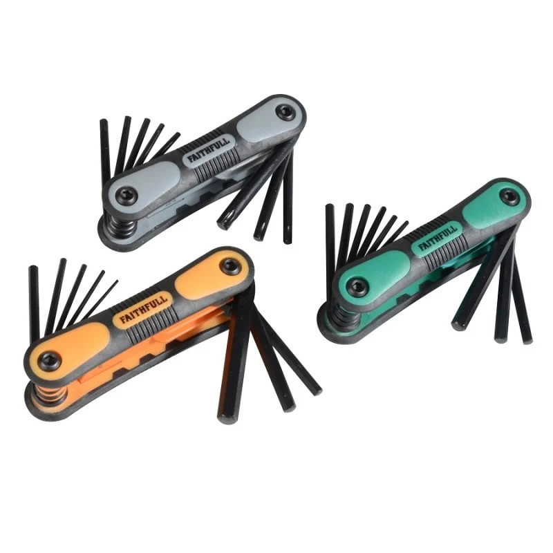 FAITHFULL Hex Key Set Triple Pack