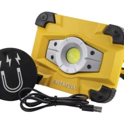 Alternative view of FAITHFULL 20W Rechargeable LED Sitelight with Magnetic Swivel Base