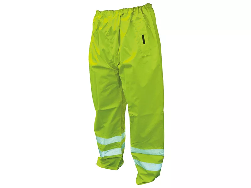 SCAN HV Motorway Trousers (XXL, 44", Yellow)