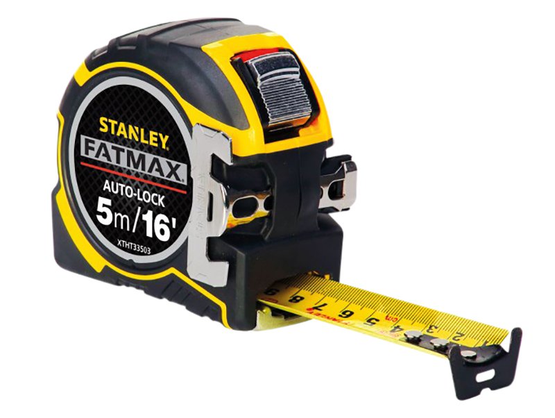 STANLEY FatMax Autolock Tape Measure (5m/16ft, 32mm, Magnetic)
