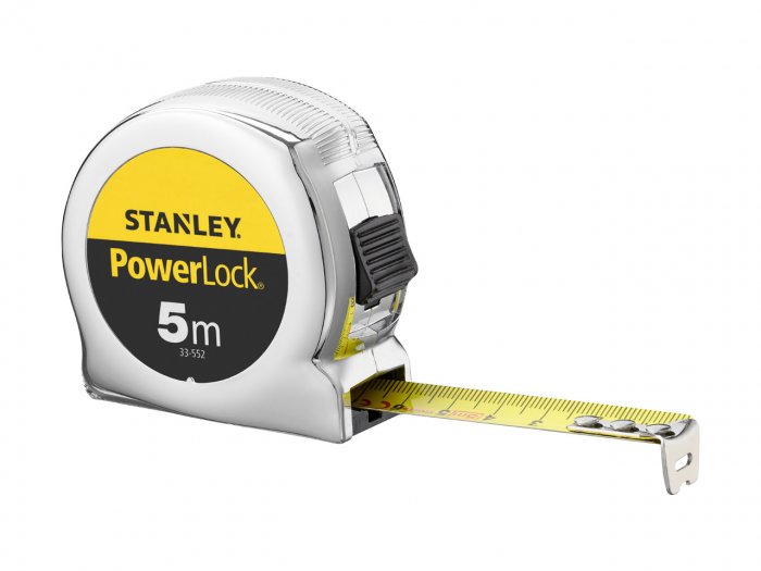 STANLEY PowerLock Tape Measure (5m, 19mm)