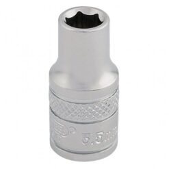DRAPER 6 Point Socket (5.5mm, 1/4" Drive)