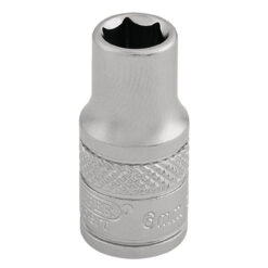 DRAPER 6 Point Socket (6mm, 1/4" Drive)