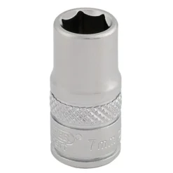 DRAPER 6 Point Socket (7mm, 1/4" Drive)