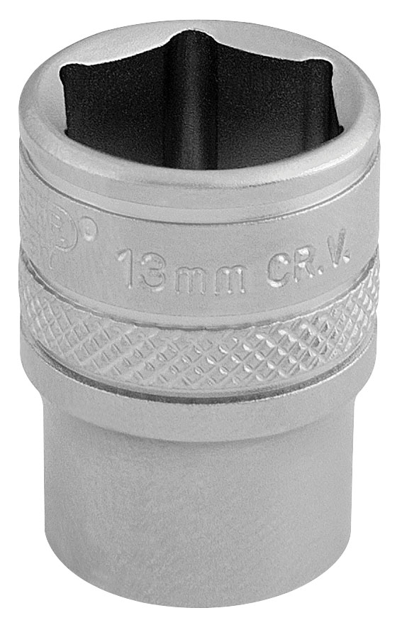 DRAPER 6 Point Socket (13mm, 1/4" Drive)