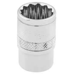 DRAPER HI-Torq 12 Point Socket (13mm, 3/8" Drive)
