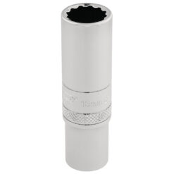 DRAPER HI-Torq 12 Point Deep Socket (13mm, 3/8" Drive)