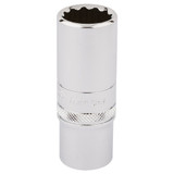 DRAPER HI-Torq 12 Point Deep Socket (17mm, 3/8" Drive)