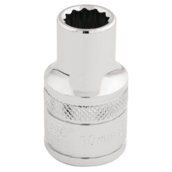 DRAPER HI-Torq 12 Point Socket (10mm, 1/2" Drive)
