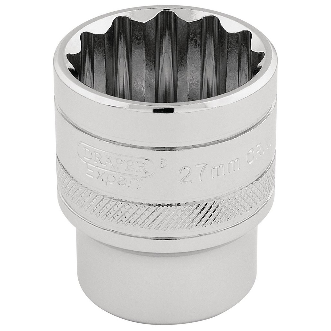 DRAPER HI-Torq 12 Point Socket (27mm, 1/2" Drive)