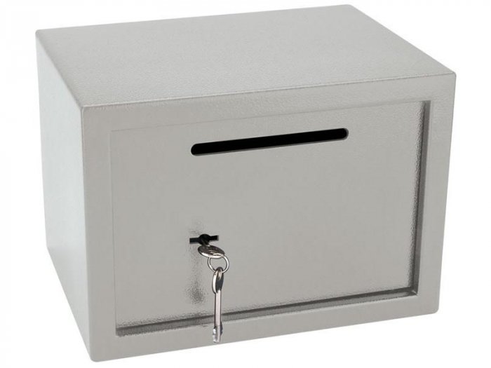 DRAPER Key Safe With Post Slot, 16L