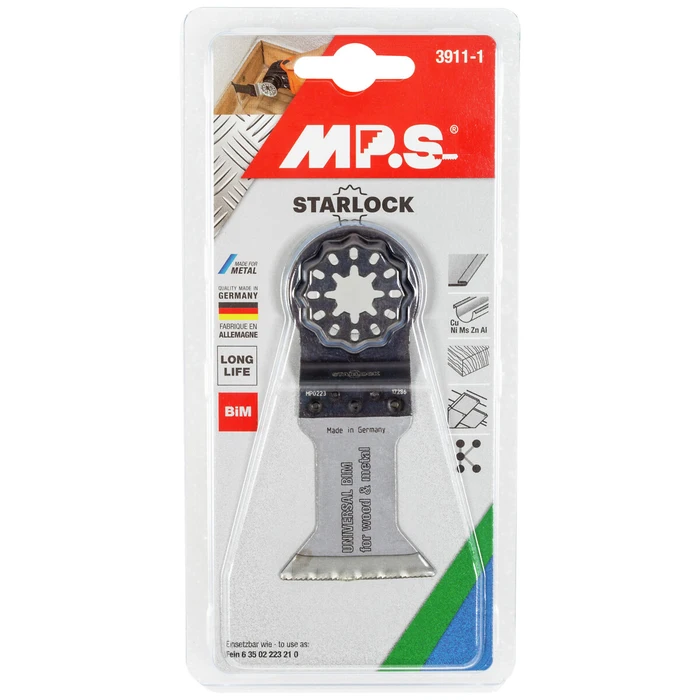MPS Multi Tool Blade (BIM Wood/Metal, 50x44mm, Starlock) - Image 2