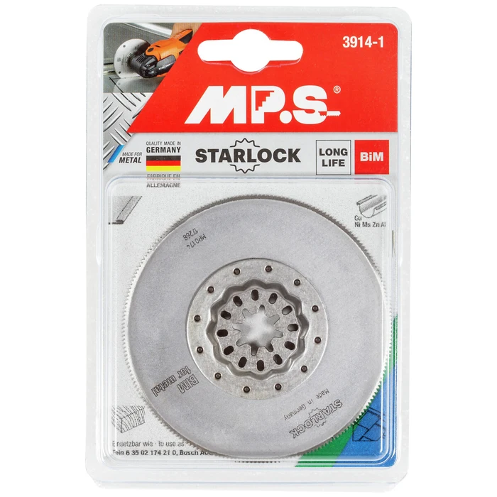MPS Multi Tool Blade (BIM Wood/Metal, 85mm, Starlock) - Image 2