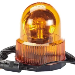 DRAPER 12V Magnetic Base Rotating Beacon, 300 Lumens