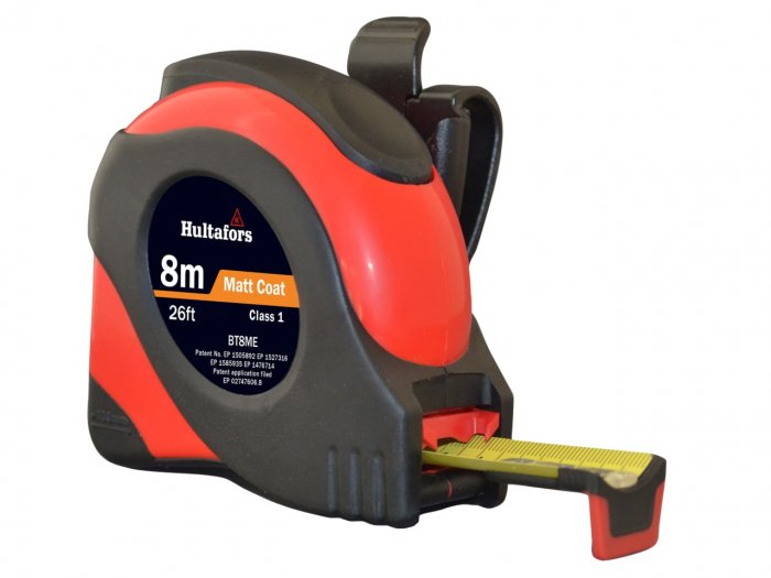 HULTAFORS Big T Tape Measure (8m/26ft, 25mm)