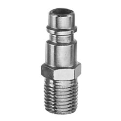 JEFFERSON Air Fiting (3/8" BSPT Male Thread - 1/4" BSP Male Quick Release, 2 Piece)