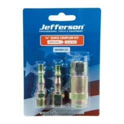 JEFFERSON Air Fitting (3 Piece, 1/4" Female Thread)
