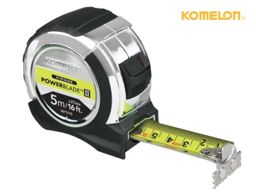 KOMELON PowerBlade II Tape Measure (5m/16ft, 27mm)