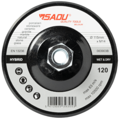 Alternative view of SADU Diamond Flap Disc (120G, 115mm, M14)