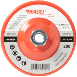Alternative view of SADU Diamond Flap Disc (200G, 115mm, M14)