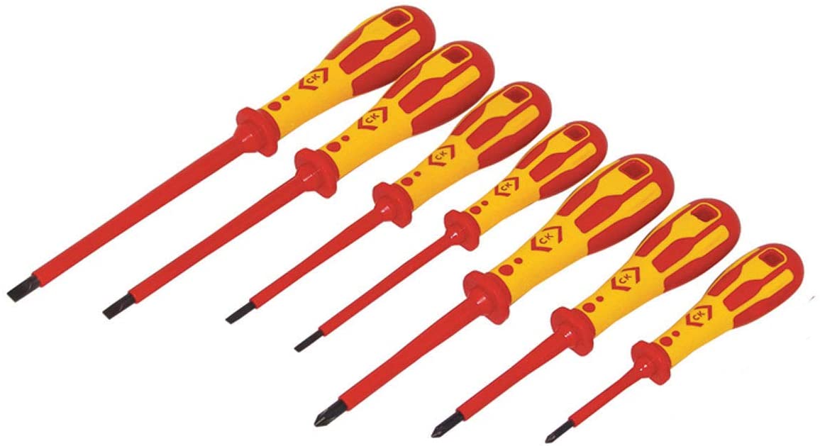 CK VDE Screwdriver Set (7 Piece, PZ/SL) - Image 3