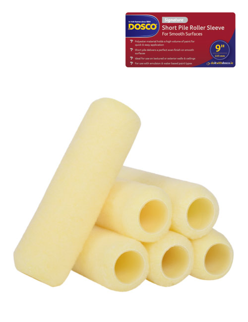 DOSCO Paint Roller Sleeve (7", Short Pile)