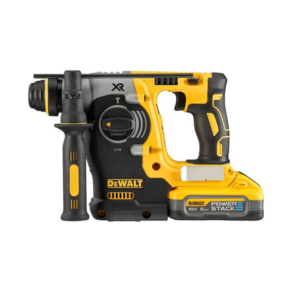 DEWALT 18V SDS-Plus Drill Kit (2x5Ah Powerstack, 2.1J, 24mm) - Image 2