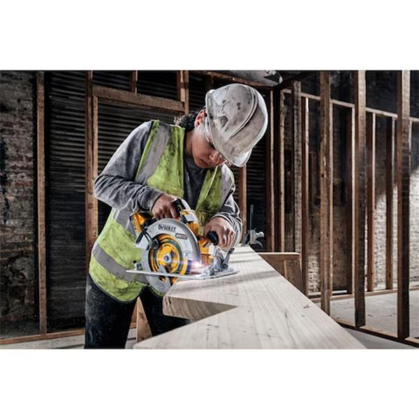 DEWALT 18V Circular Saw Kit (2x5Ah Powerstack, 190mm, 67cm, 1727W) - Image 2