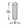 TREND Wooden Dowels (8x30mm, 50 Piece) - Image 2