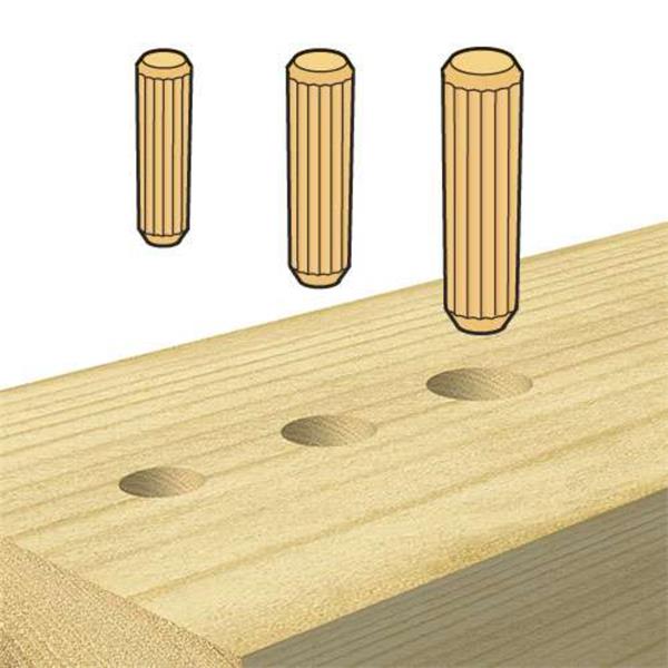 TREND Wooden Dowels (8x30mm, 50 Piece) - Image 4