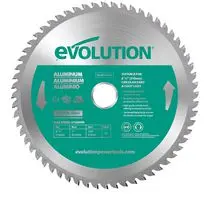 EVOLUTION Mitre Saw Blade (210mm, 25.4mm, 60T, Aluminium)