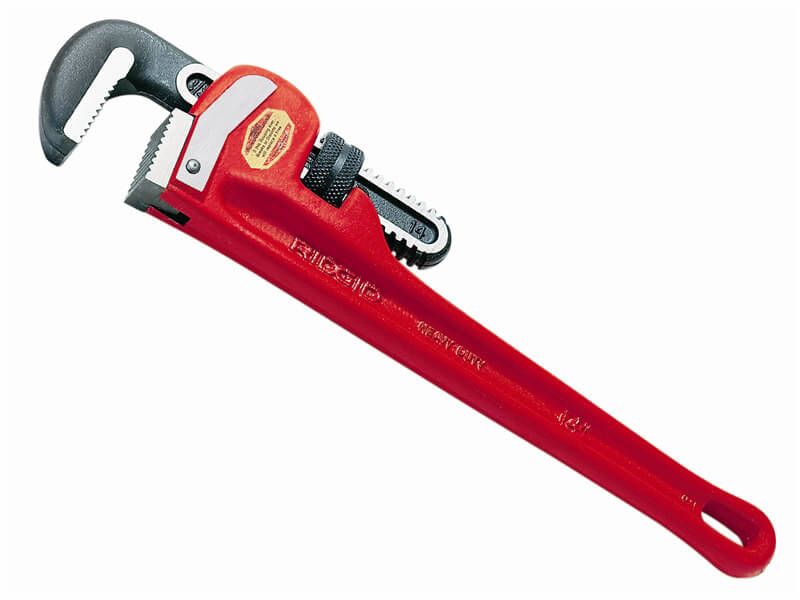 RIDGID Heavy-Duty Straight Pipe Wrench (200mm/8")