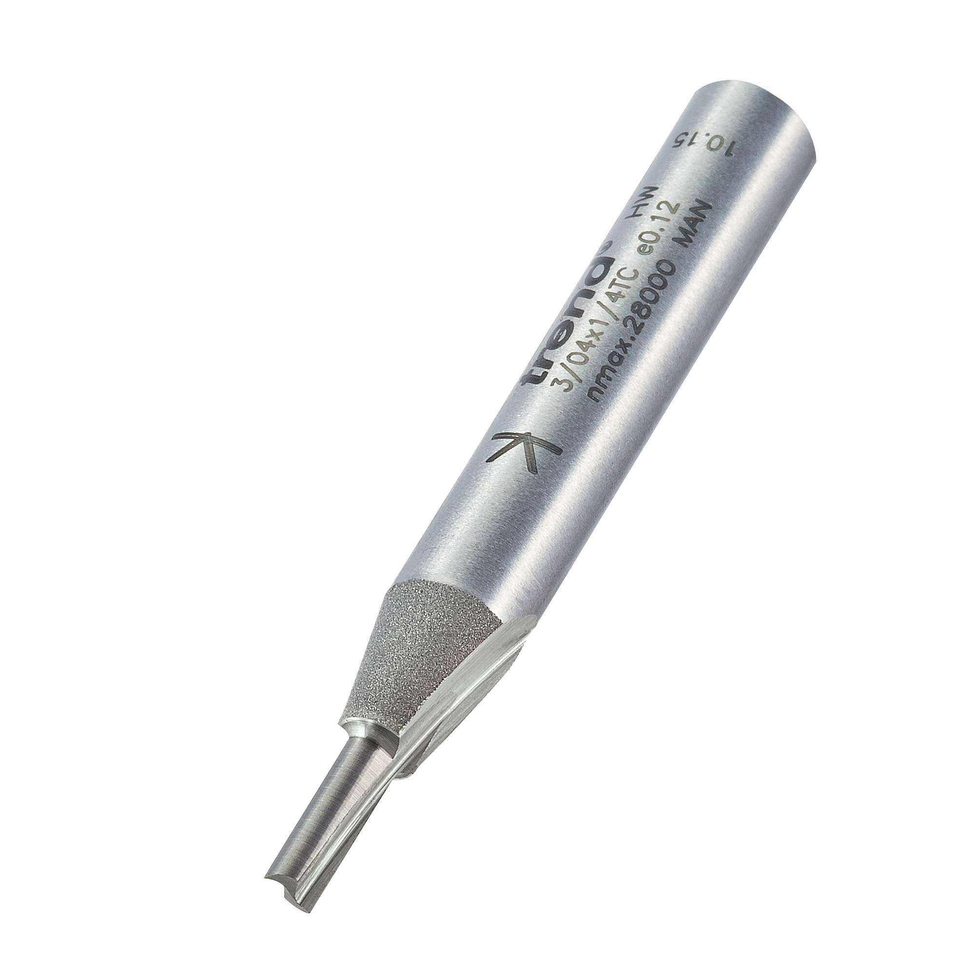 TREND Two Flute Cutter (2.5x8mm, 1/4" Shank)
