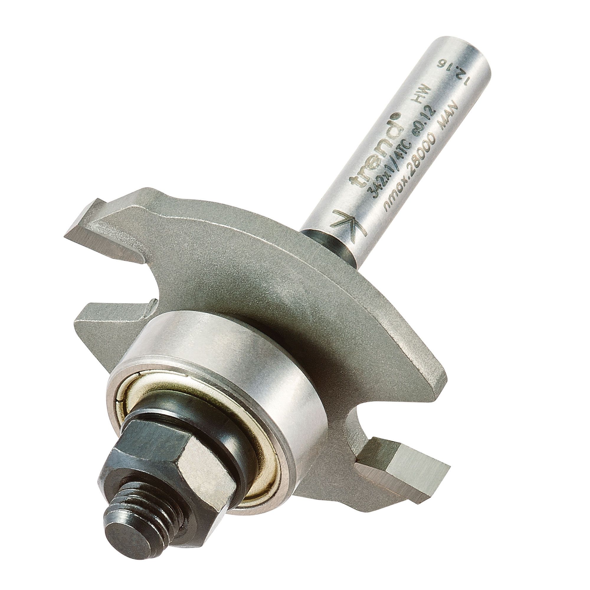 TREND Biscuit Jointer Set (4mm, 40mm, 1/4" Shank)