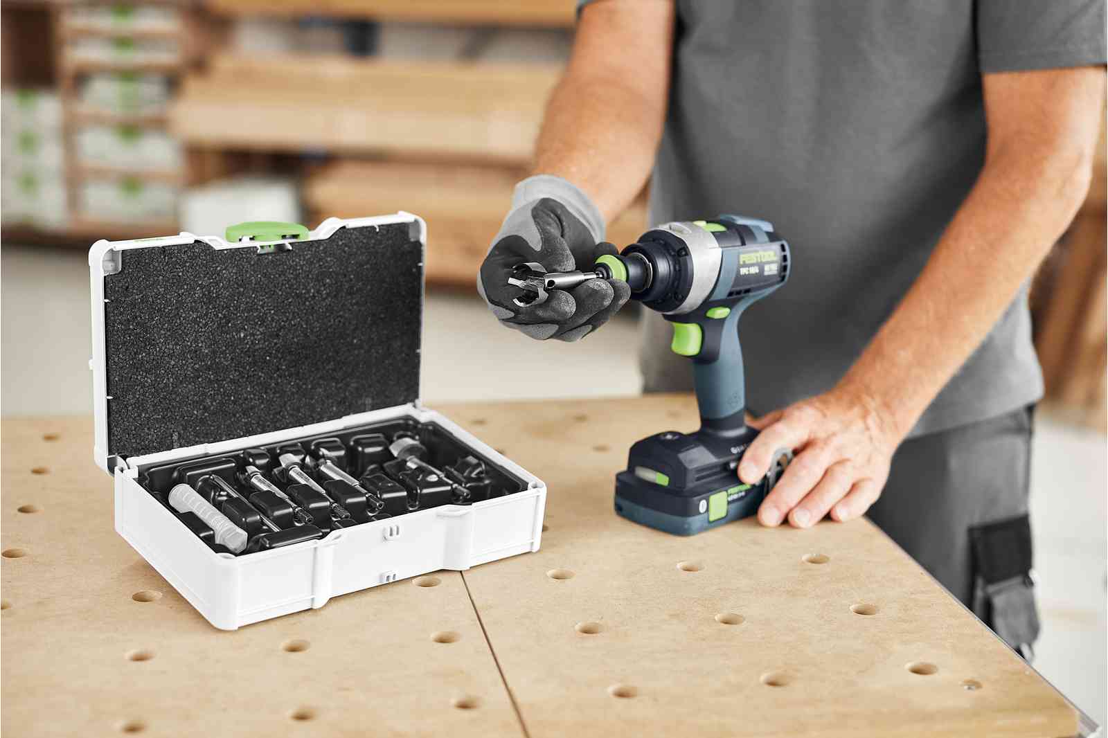 FESTOOL Forstner Drill Bit Set (SYS3 S 76-FB CE-SORT/5) - Image 3